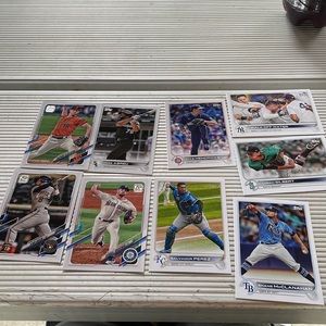 Mix of topps 2021 and 2022